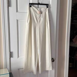 NWT Commense Cream Trousers